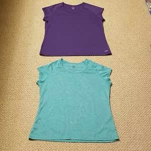 Lot of 2 - C9 XL DuoDry Workout Shirts